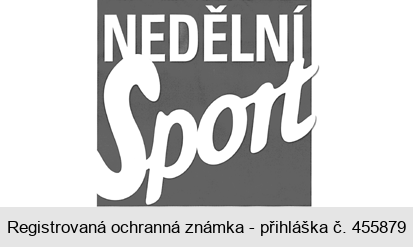 NEDĚLNÍ Sport