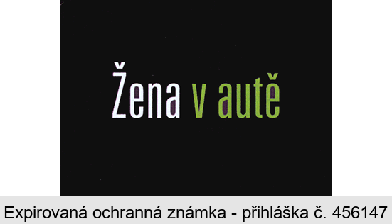 Žena v autě