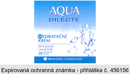 AQUA DILECTE HYDRATAČNÍ KRÉM