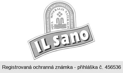 IL sano MINERÁLNÍ VODA Z MARIÁNSKOLÁZEŇSKÉHO ZLOMU AQUA MINERALIS NATURALIS