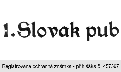 1. Slovak pub