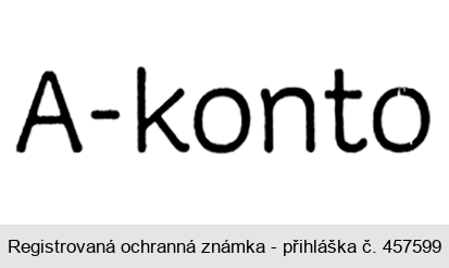 A - konto