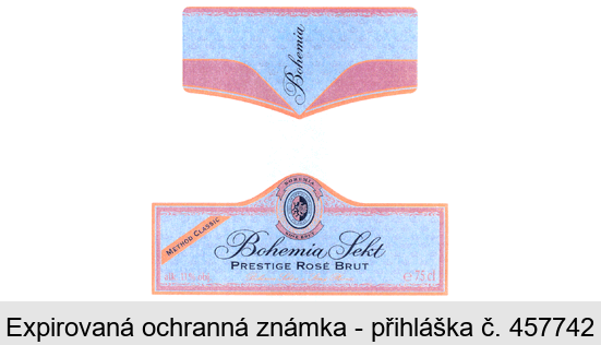 Bohemia Sekt PRESTIGE ROSÉ BRUT