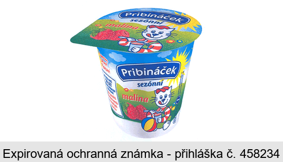 Pribináček sezónní malina