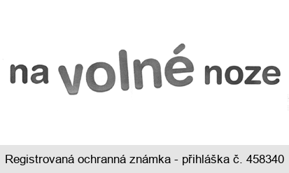 na volné noze