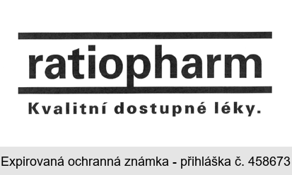 ratiopharm Kvalitní dostupné léky.