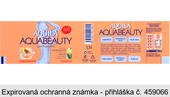 AQUILA AQUABEAUTY pro Tvoji krásu Meruňková NEPERLIVÁ