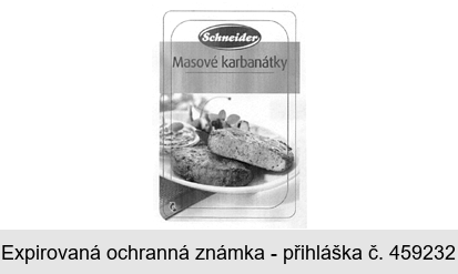 Schneider Masové karbanátky