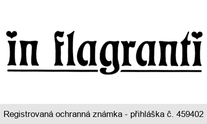 in flagranti
