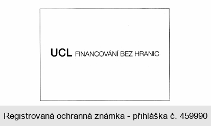 UCL FINANCOVÁNÍ BEZ HRANIC