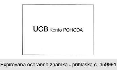 UCB Konto POHODA