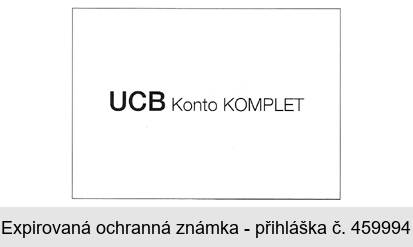 UCB Konto KOMPLET