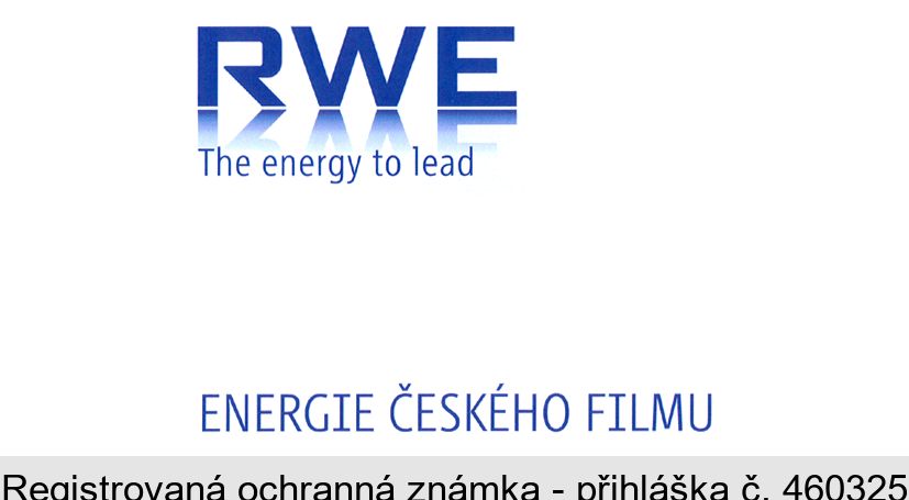 RWE The energy to lead ENERGIE ČESKÉHO FILMU