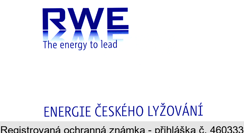 RWE The energy to lead ENERGIE ČESKÉHO LYŽOVÁNÍ