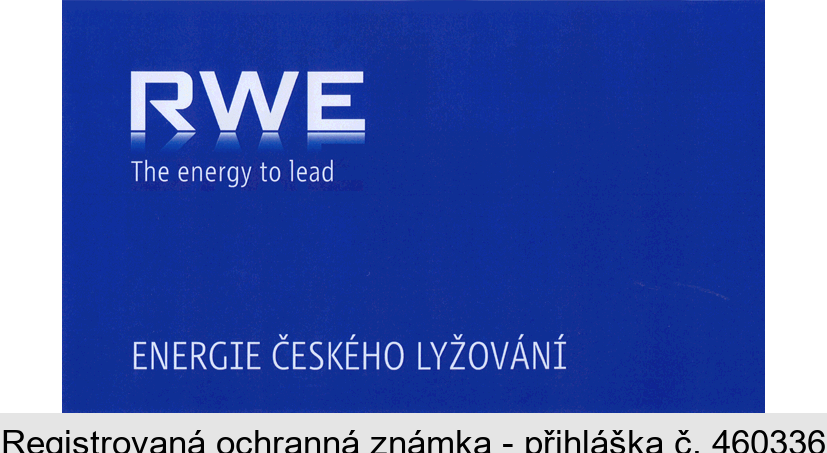 RWE The energy to lead ENERGIE ČESKÉHO LYŽOVÁNÍ