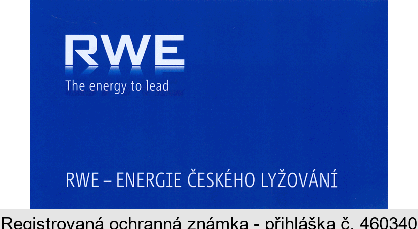 RWE The energy to lead RWE - ENERGIE ČESKÉHO LYŽOVÁNÍ