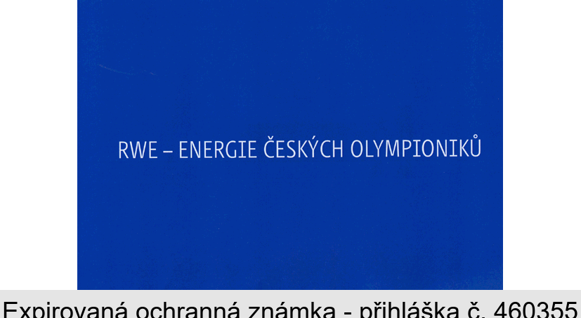 RWE - ENERGIE ČESKÝCH OLYMPIONIKŮ