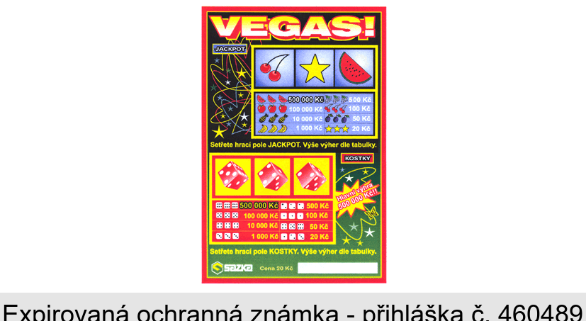 VEGAS! JACKPOT KOSTKY SAZKA