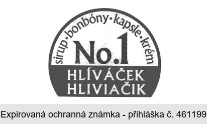 No.1 HLÍVÁČEK HLIVIAČIK sirup bonbóny kapsle krém