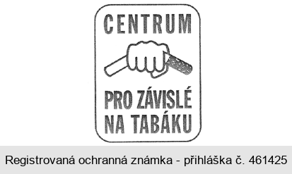 CENTRUM PRO ZÁVISLÉ  NA TABÁKU