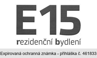 E 15 rezidenční bydlení