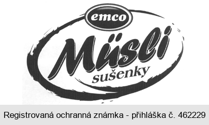 Emco müsli sušenky