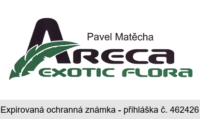 Pavel Matěcha ARECA EXOTIC FLORA
