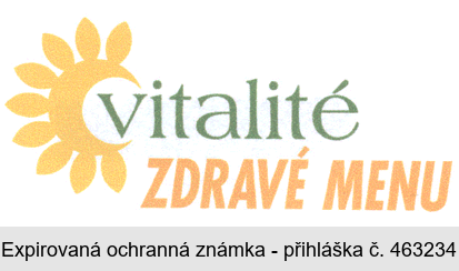 vitalité ZDRAVÉ MENU