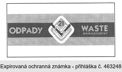 ODPADY 21 WASTE MANAGEMENT