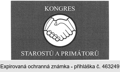 KONGRES STAROSTŮ A PRIMÁTORŮ