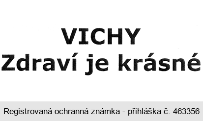 VICHY Zdraví je krásné