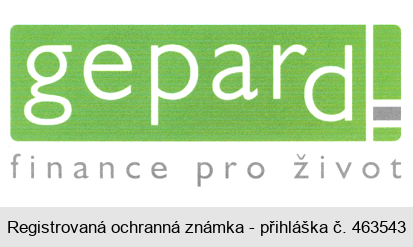 gepard finance pro život