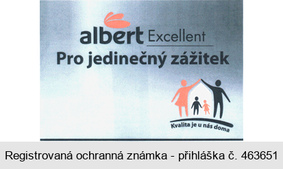 albert Excellent Pro jedinečný zážitek Kvalita je u nás doma