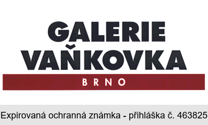 GALERIE VAŇKOVKA BRNO