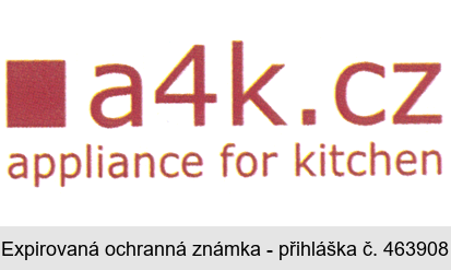 a4k.cz appliance for kitchen