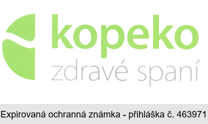 kopeko zdravé spaní