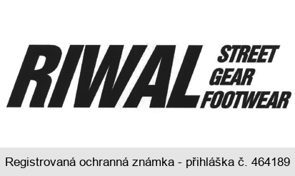 RIWAL STREET GEAR FOOTWEAR