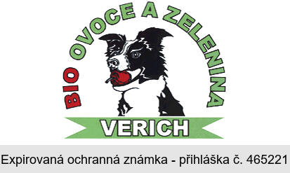 VERICH BIO OVOCE A ZELENINA