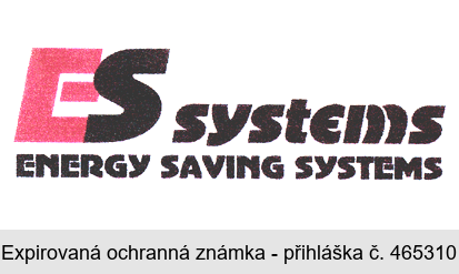 ES SYSTEMS ENERGY SAVING SYSTEMS
