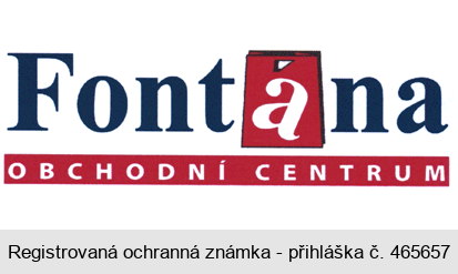 Fontána OBCHODNÍ CENTRUM
