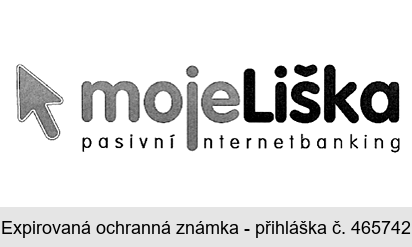 mojeLiška pasivní internetbankig
