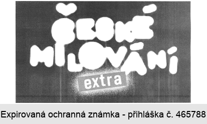 ČESKÉ MILOVÁNÍ extra