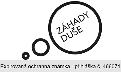 ZÁHADY DUŠE