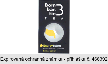 Bom bas tic TEA Energy Biogena povzbuzující ovocno - bylinná směs limited edition