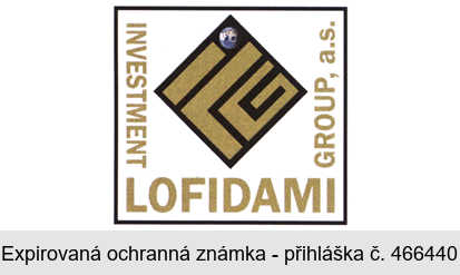 ILG  INVESTMENT LOFIDAMI GROUP, a.s.