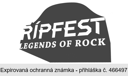 ŘÍPFEST LEGENDS OF ROCK