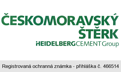 ČESKOMORAVSKÝ ŠTĚRK HEIDELBERGCEMENT Group