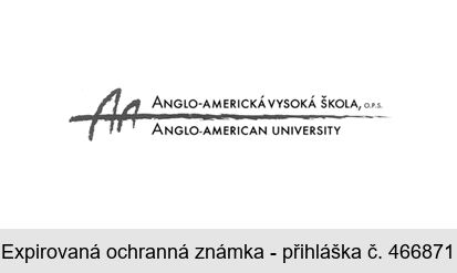 AA ANGLO-AMERICKÁ VYSOKÁ ŠKOLA, O.P.S. ANGLO-AMERICAN UNIVERSITY