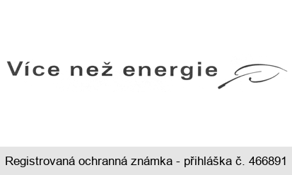 Více než energie