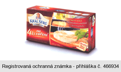 KRÁL SÝRŮ HERMELÍN 4ks na vaření